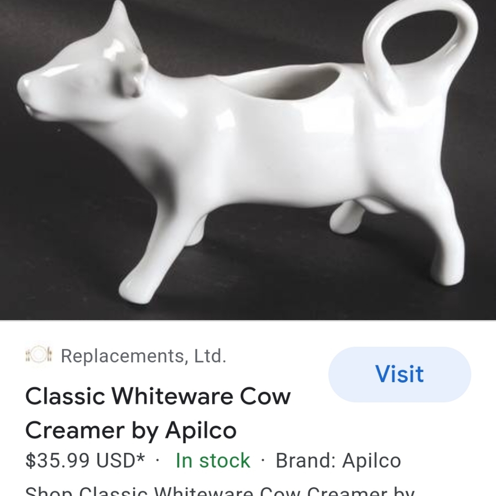 🐄 Cow  coffee creamer - Picture 5 of 6